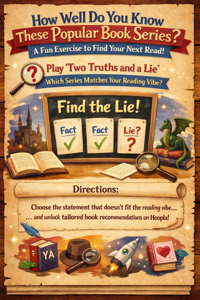 Two Truths and a Lie game on Hoopla