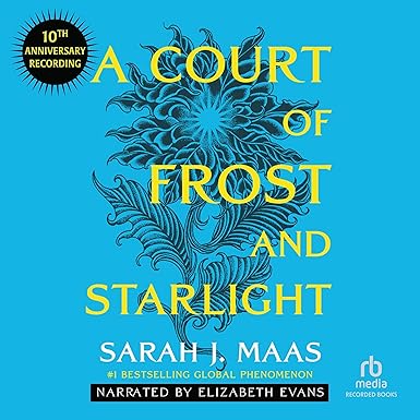 A Court of Frost and Starlight audiobook cover