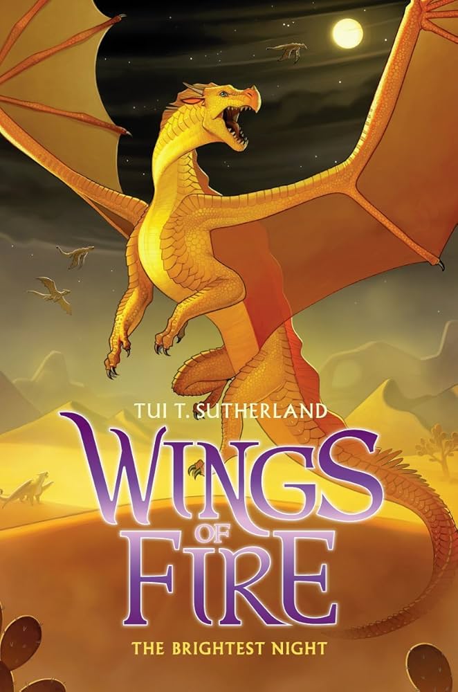 Wings of Fire: Book 5: The Brightest Night eBook Cover