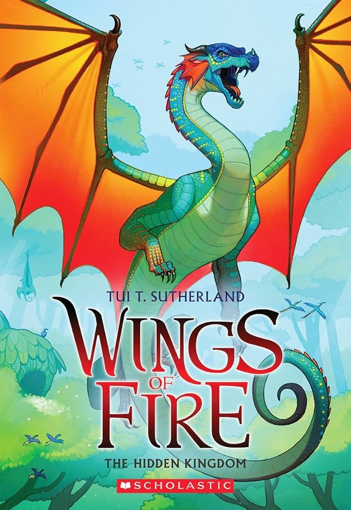 Wings of Fire Book 3: The Hidden Kingdom (eBook) cover