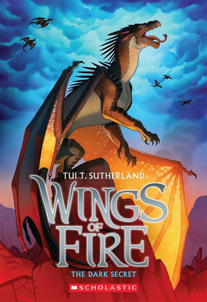 Wings of Fire: Book 4: The Dark Secret eBook cover