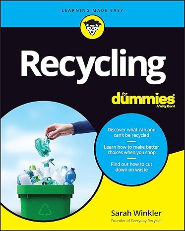 Recycling for Dummies ebook cover art