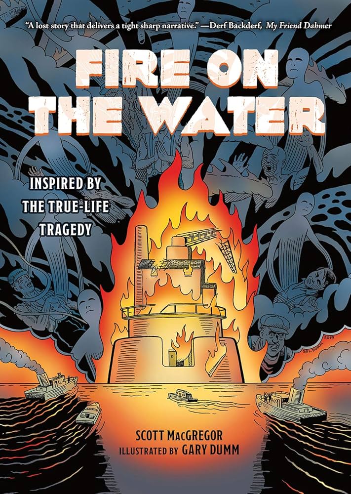 Fire on the Water graphic novel cover