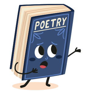 Kids' Book Character representing Poetry.