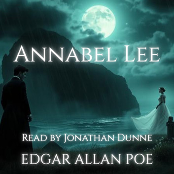Annabel Lee by Edgar Allen Poe audiobook cover