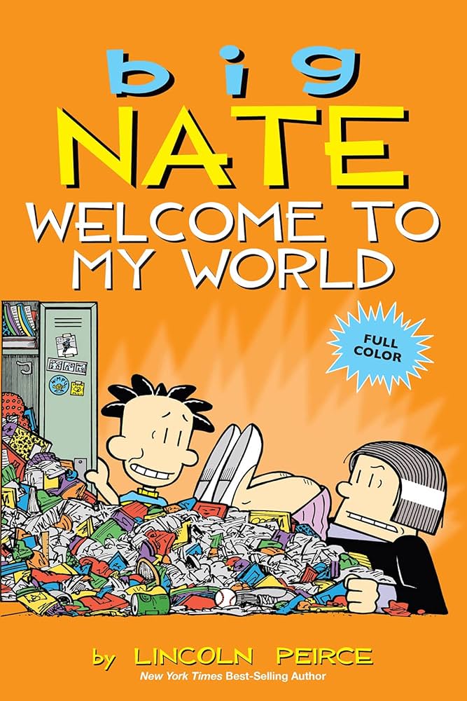 Big Nate Welcome to My World cover