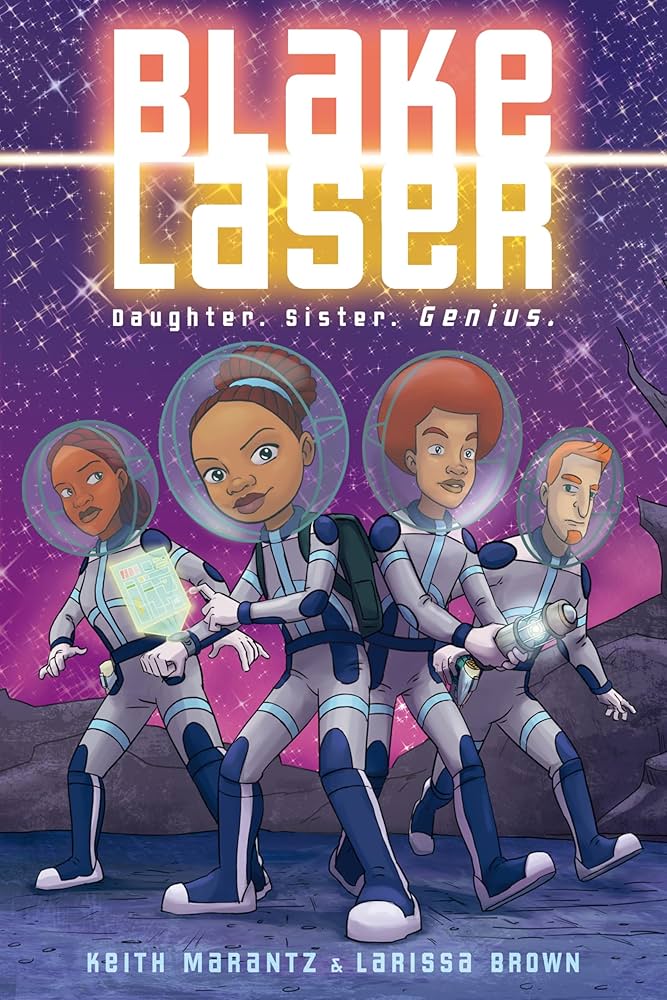 Comic: Blake Laser by Keith Marantz and Larissa Brown and illustrated by Larissa Brown cover art