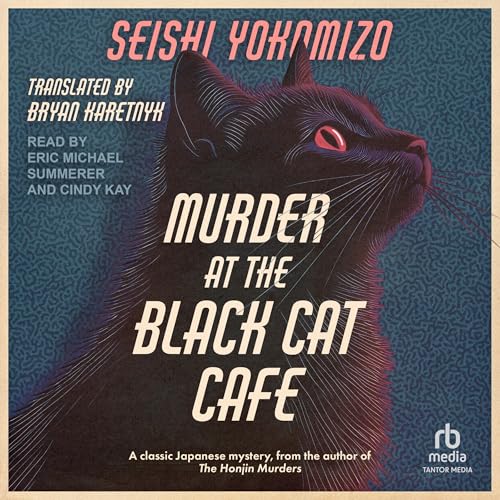 murder at the Black Cat Cafe audiobook cover
