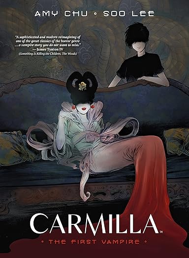 Carmilla, the first vampire comic book cover