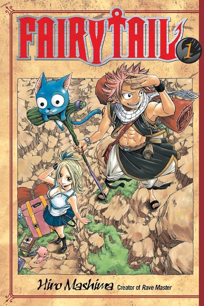 Fairy Tail Vol 1 cover art