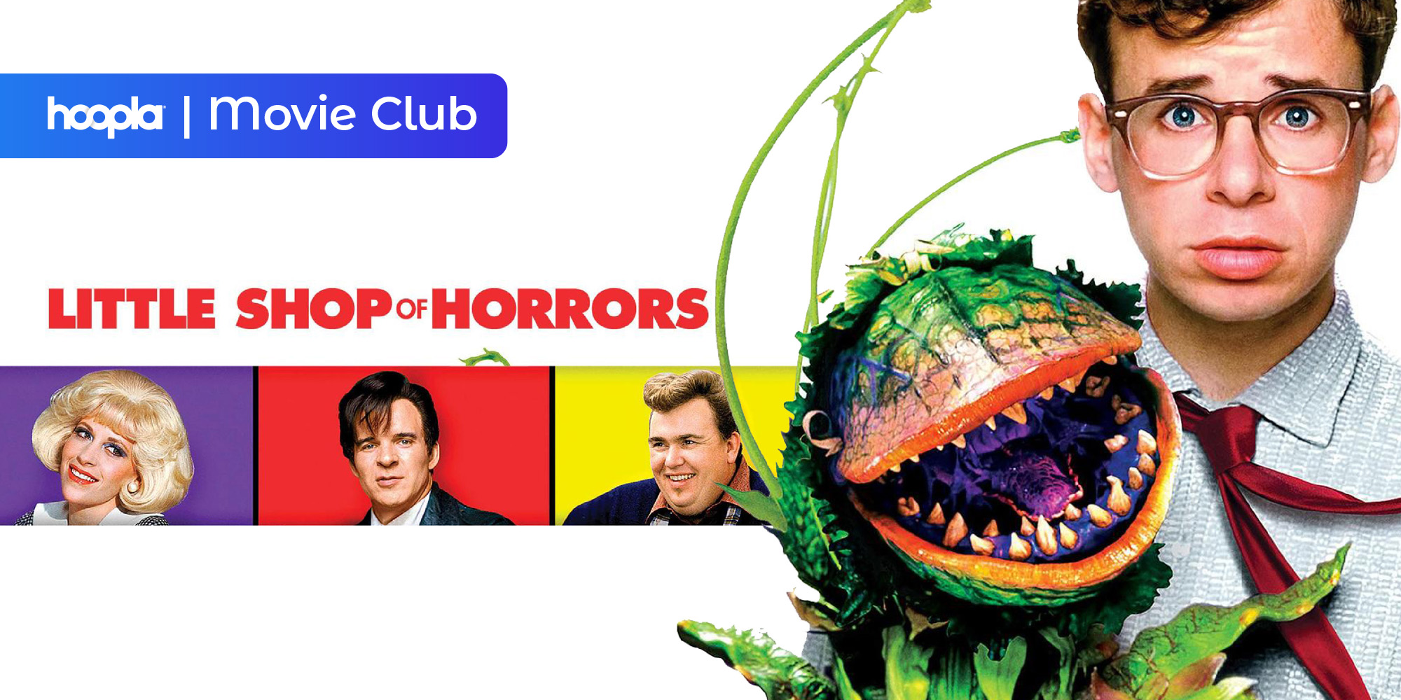 Hoopla Movie Club showcasing Little Shop of Horrors movie art