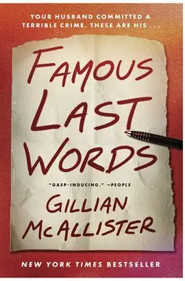 Famous Last Words cover art