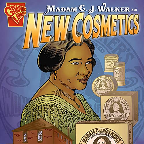 Madam C.J. Walker and New Cosmetics by Katherine Krohn and read by various readers cover art