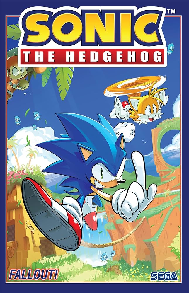 Sonic the Hedgehog Vol 1: Fallout cover art