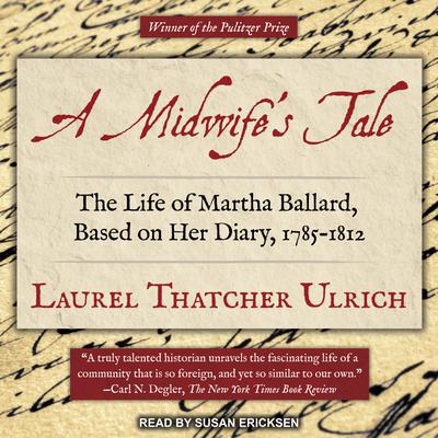 A Midwife's Tale by Laurel Thatcher audiobook cover