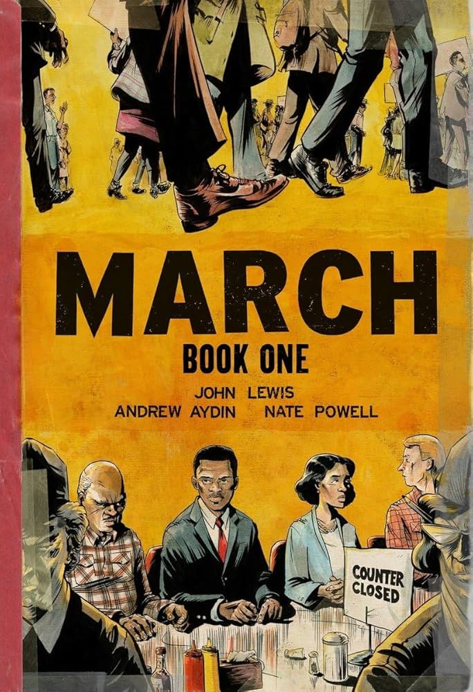 March: Book One Cover art