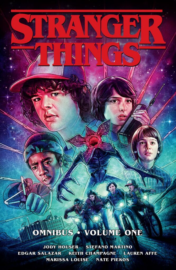 Stranger Things Omnibus Vol. 1 comic book cover