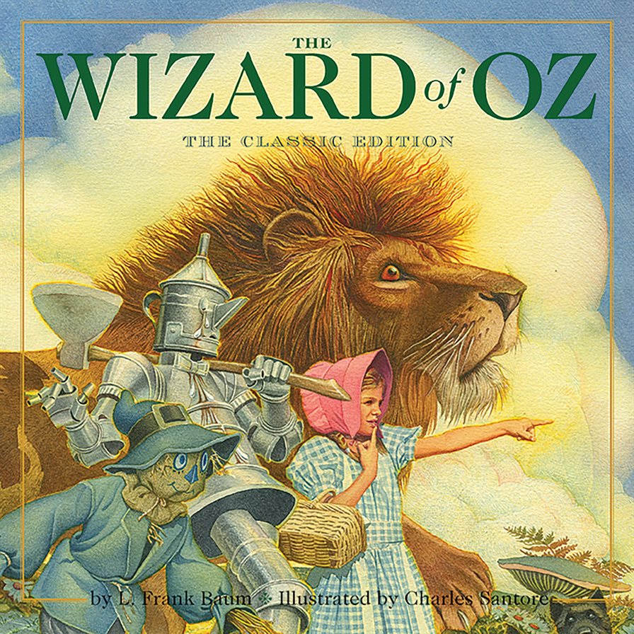 The Wizard of Oz audiobook cover