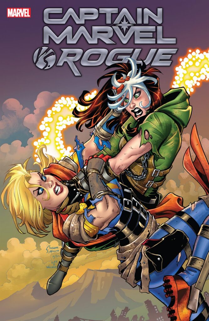 Captain Marvel vs. Rogue comic book cover