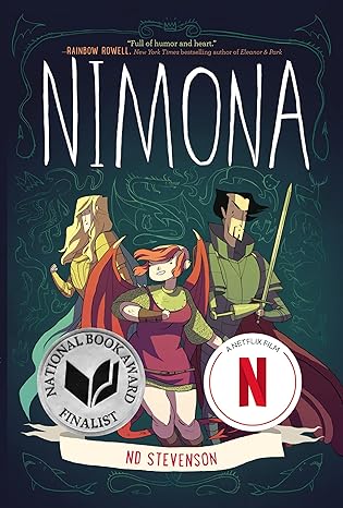 cover for Nimona by N.D. Stevenson