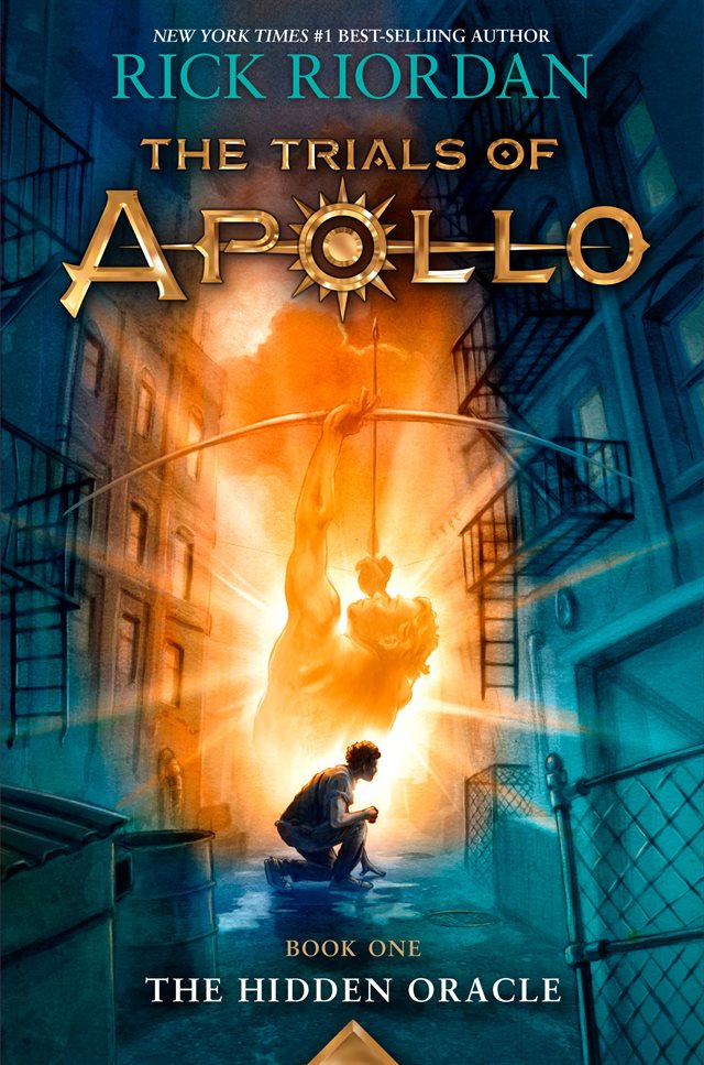 cover of The Hidden Oracle by Rick Riordan