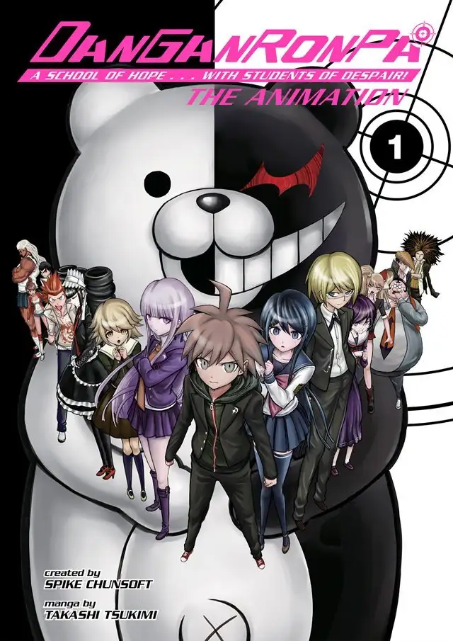 Danganronpa: The Animation Vol 1 cover art