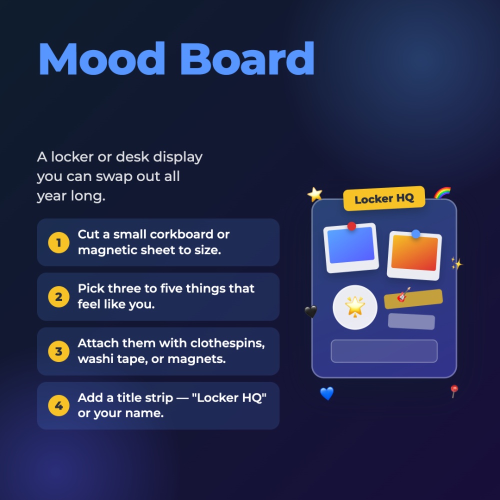 mood board graphic