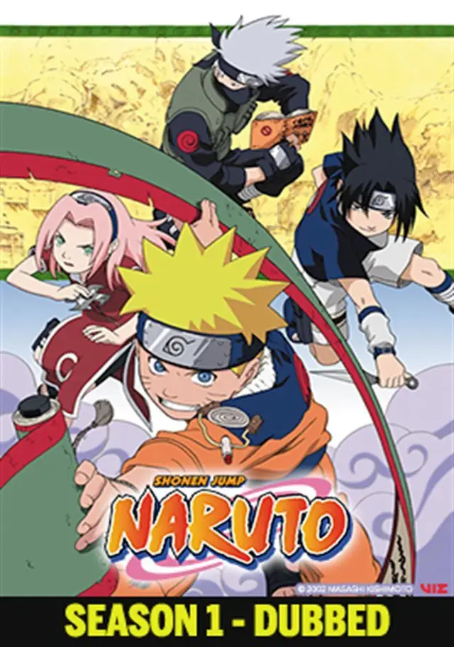 Naruto (Dubbed) - Season 1 cover art