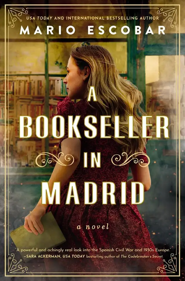 cover of A Bookseller in Madrid